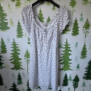 Off The Shoulder Abercrombie & Fitch Mini Dress.